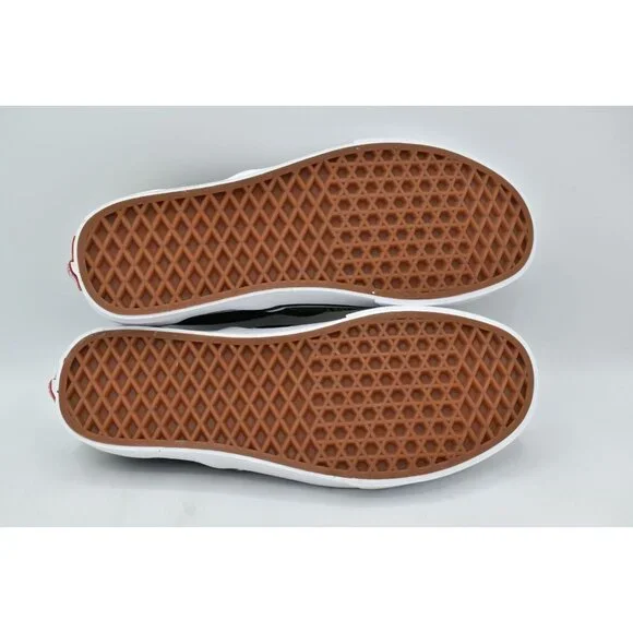 Vans Womens Size 9.5 Black White Fruit Skull Classic Slip On Sneakers Shoes - Picture 6 of 13